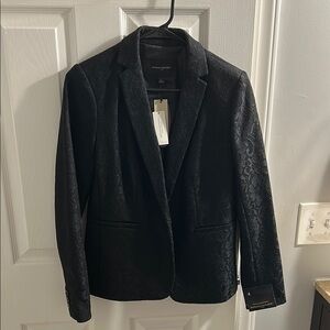 Banana Republic Black Lace Blazer